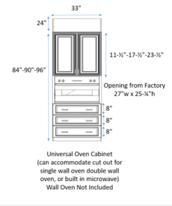 Universal Oven Cabinet
