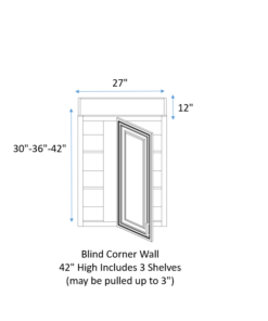 Wall Blind Corner Cabinet