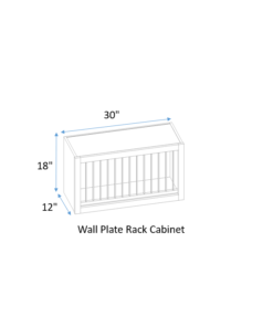 wall plate rack cabinet