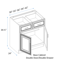 Double Door base cabinet