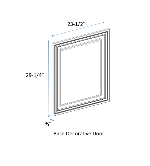 Base Decorative Door Panel