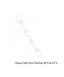 classic split post overlay