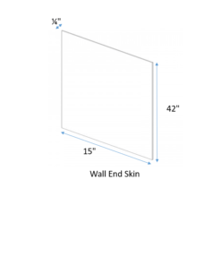 wall end skin