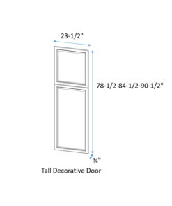 Tall Decorative End Panel Accessory