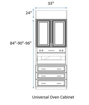 Universal Oven Cabinet
