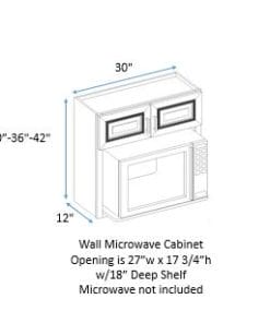 Wall Microwave Cabinet