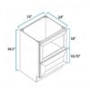 33" Microwave Base Cabinet