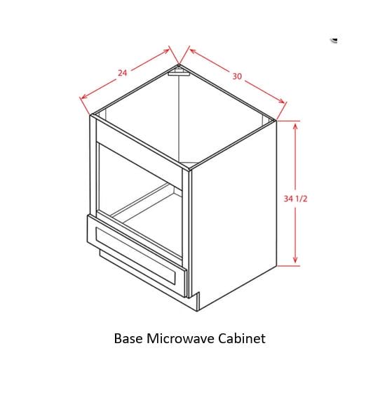 Microwave Base Cabinet